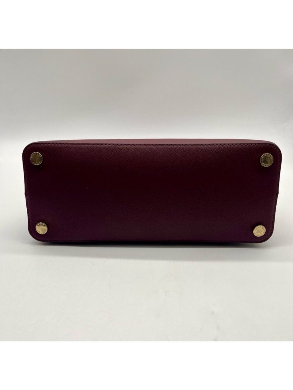 Michael Kors Burgundy Leather Handbag - Picture 5 of 11